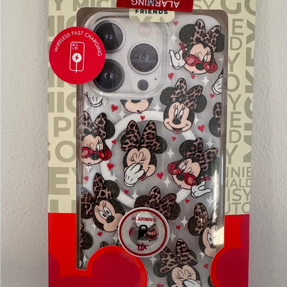 Minnie Mouse Phone Case - Black and White iPhone 15 pro max new